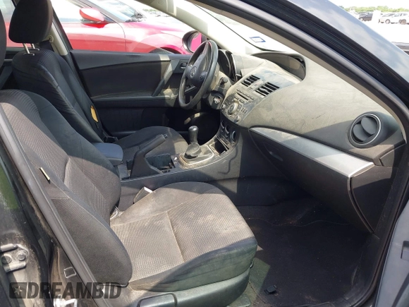 2012 Mazda Mazda3 i Sport with VIN JM1BL1UF7C1527424, listed as a IAAI auction lot 42055658 with 228,659 mi miles. Bid and sale history available at carsss.com. Image 5.