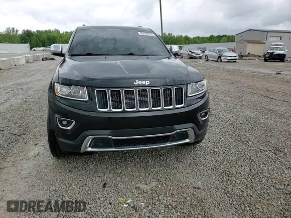 2014 Jeep Grand Cherokee Limited with VIN 1C4RJFBG1EC186963, listed as a Copart auction lot 58165555 with 176,803 mi miles and Non repairable. Bid and sale history available at DreamBid. Image 14.