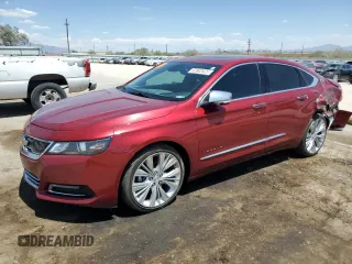 2018 Chevrolet Impala Premier with VIN 2G1125S32J9145947, listed as a Copart auction lot 62902625 with 36,065 mi miles and Salvage title. Bid and sale history available at DreamBid. Image 1.