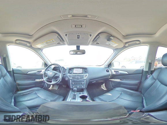 2017 Nissan Pathfinder SL with VIN 5N1DR2MM1HC611323, listed as a Copart auction lot 59956795 with 80,317 mi miles and Salvage title. Bid and sale history available at DreamBid. Image 14.