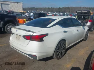 2019 Nissan Altima 2.5 Platinum with VIN 1N4BL4FV9KC116654, listed as a IAAI auction lot 41505682 with 154,065 mi miles. Bid and sale history available at carsss.com. Image 4.