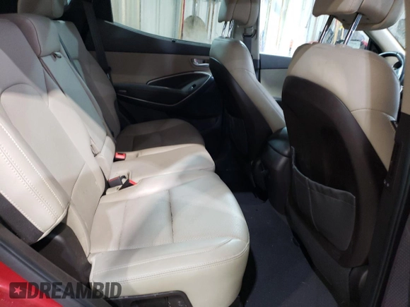 2018 Hyundai Santa Fe 2.4L with VIN 5XYZU3LB4JG505948, listed as a Copart auction lot 51643225 with 105,414 mi miles and Salvage title. Bid and sale history available at DreamBid. Image 11.