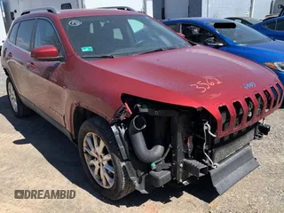 2014 Jeep Cherokee Limited z VIN 1C4PJMDS5EW215733, wystawiony jako Copart lot #67032285 z przebiegiem 191 919 mil mil oraz Czysty tytuł • Clean title. Historia ofert i sprzedaży dostępna na DreamBid. Obrazek 1.
