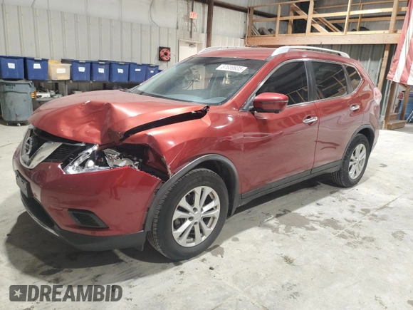 2016 Nissan Rogue S with VIN JN8AT2MT0GW006646, listed as a Copart auction lot 87659935 with 194,233 mi miles and Salvage Title. Bid and sale history available at carsss.com. Image 1.