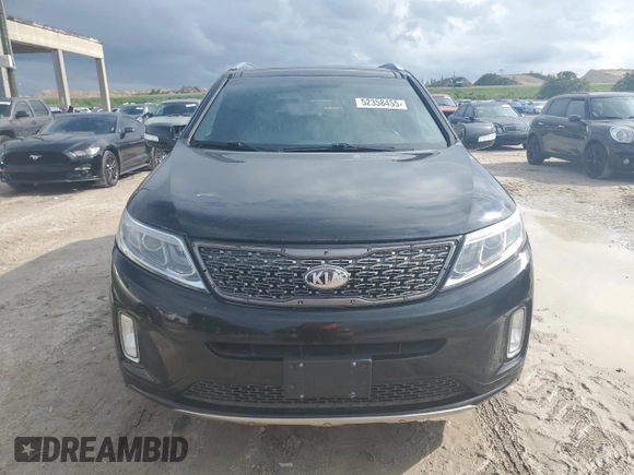2014 Kia Sorento SX with VIN 5XYKWDA78EG475097, listed as a Copart auction lot 52358455 with 161,812 mi miles and Clean Title. Bid and sale history available at carsss.com. Image 5.