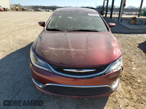 2016 Chrysler 200 Limited with VIN 1C3CCCAB5GN165954, listed as a Copart auction lot 47547835 with 155,645 mi miles and Salvage Title. Bid and sale history available at DreamBid. Image 5.