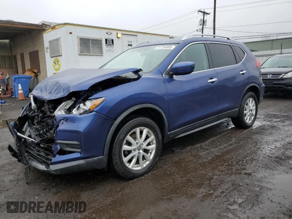 2018 Nissan Rogue SV with VIN KNMAT2MV1JP559403, listed as a Copart auction lot 51734005 with 112,810 mi miles and Salvage Title. Bid and sale history available at carsss.com. Image 1.