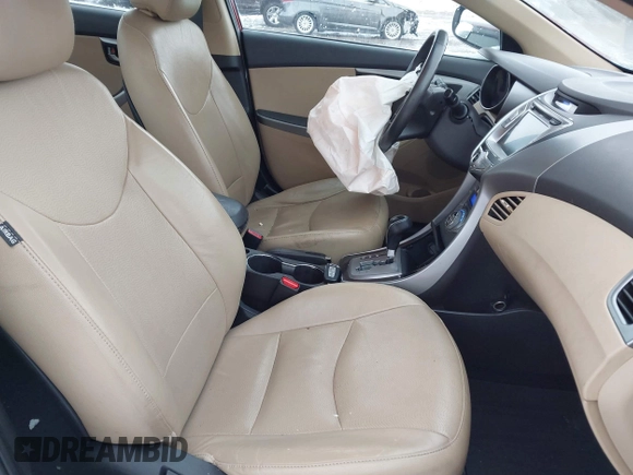 2013 Hyundai Elantra Limited with VIN 5NPDH4AE2DH220146, listed as a IAAI auction lot 41329053 with 123,652 mi miles and . Bid and sale history available at DreamBid. Image 5.