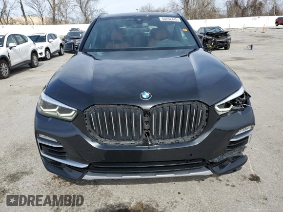 2019 BMW X5 xDrive40i with VIN 5UXCR6C57KLL34538, listed as a Copart auction lot 50252445 with 108,588 mi miles and Salvage Title. Bid and sale history available at carsss.com. Image 5.