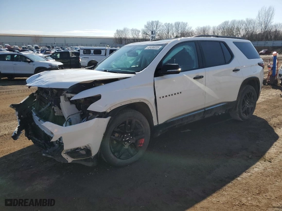 2019 Chevrolet Traverse Premier with VIN 1GNEVKKW5KJ255963, listed as a Copart auction lot 48486035 with 78,238 mi miles and Clean Title. Bid and sale history available at carsss.com. Image 1.
