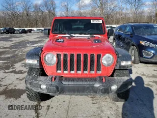 2022 Jeep Wrangler Unlimited Rubicon z VIN 1C4HJXFN1NW134502, wystawiony jako Copart lot #84514584 z przebiegiem 39 900 mil mil oraz Szkoda całkowita • Salvage title. Historia ofert i sprzedaży dostępna na DreamBid. Obrazek 5.