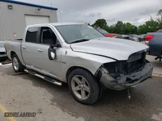 2010 Dodge Ram 1500 Laramie with VIN 1D7RV1CT2AS263140, listed as a Copart auction lot 54698164 with 256,790 mi miles and Salvage Title. Bid and sale history available at carsss.com. Image 4.