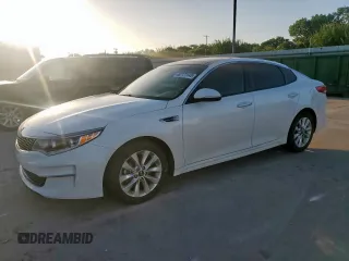 2016 Kia Optima EX with VIN 5XXGU4L30GG098066, listed as a Copart auction lot 62771145 with 102,098 mi miles and Salvage title. Bid and sale history available at DreamBid. Image 1.