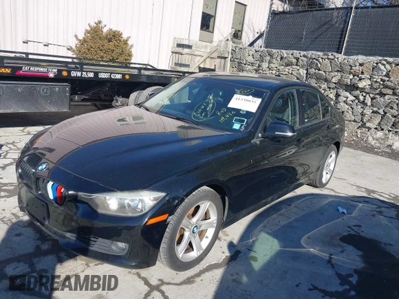2015 BMW 3 Series 328i with VIN WBA3C1C53FK120984, listed as a IAAI auction lot 41338035 with 119,486 mi miles and . Bid and sale history available at carsss.com. Image 2.