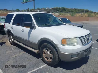 2003 Ford Expedition Eddie Bauer with VIN 1FMPU18L33LC16060, listed as a IAAI auction lot 42698132 with 224,088 mi miles and . Bid and sale history available at DreamBid. Image 1.