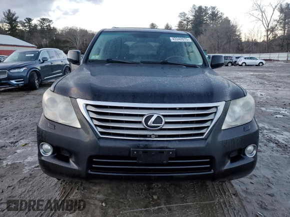 2011 Lexus LX 570 with VIN JTJHY7AXXB4083008, listed as a Copart auction lot 43342075 with 373,162 mi miles and Clean Title. Bid and sale history available at DreamBid. Image 5.