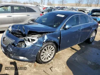 2011 Buick Regal CXL RL4 with VIN W04GS5EC2B1010805, listed as a Copart auction lot 61266414 with 0 mi miles. Bid and sale history available at carsss.com. Image 1.