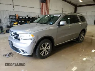 2016 Dodge Durango Limited with VIN 1C4RDHDG9GC424013, listed as a Copart auction lot 53318785 with 135,435 mi miles and Clean title. Bid and sale history available at DreamBid. Image 1.