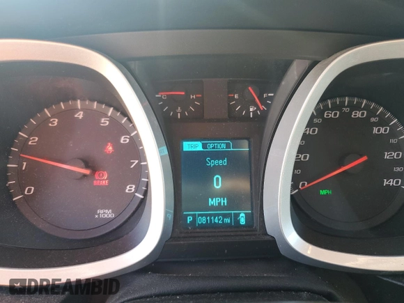 2013 Chevrolet Equinox LT with VIN 2GNALDEK1D6115661, listed as a Copart auction lot 51047015 with 81,142 mi miles and Salvage Title. Bid and sale history available at carsss.com. Image 9.