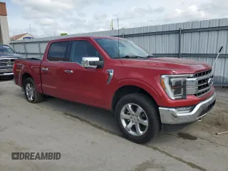 2022 Ford F-150 XL with VIN 1FTFW1E81NKE69218, listed as a Copart auction lot 57490175 with 88,487 mi miles and Salvage title. Bid and sale history available at DreamBid. Image 4.
