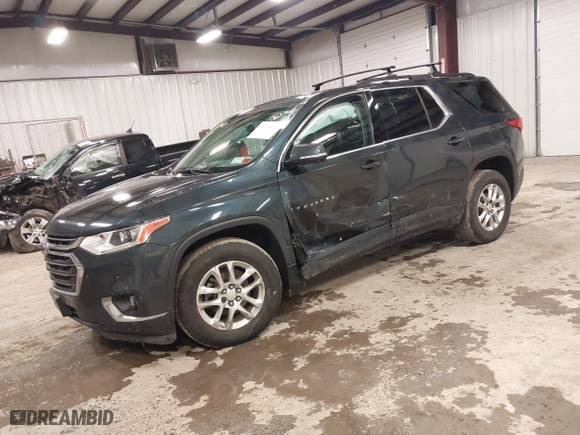 2019 Chevrolet Traverse LT Cloth with VIN 1GNEVGKW2KJ213750, listed as a IAAI auction lot 41214664 with 166,233 mi miles. Bid and sale history available at carsss.com. Image 17.