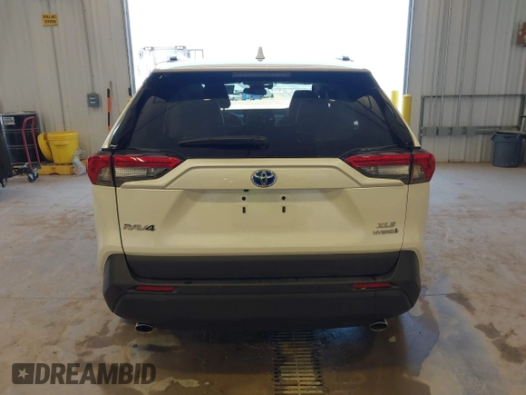 2024 Toyota RAV4 Hybrid XLE Premium with VIN 2T3B6RFV5RW081035, listed as a IAAI auction lot 41993266 with 12,159 mi miles. Bid and sale history available at carsss.com. Image 17.