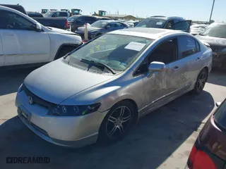 2008 Honda Civic Sdn EX with VIN 2HGFA15898H349789, listed as a IAAI auction lot 41844585 with 245,917 mi miles. Bid and sale history available at carsss.com. Image 2.