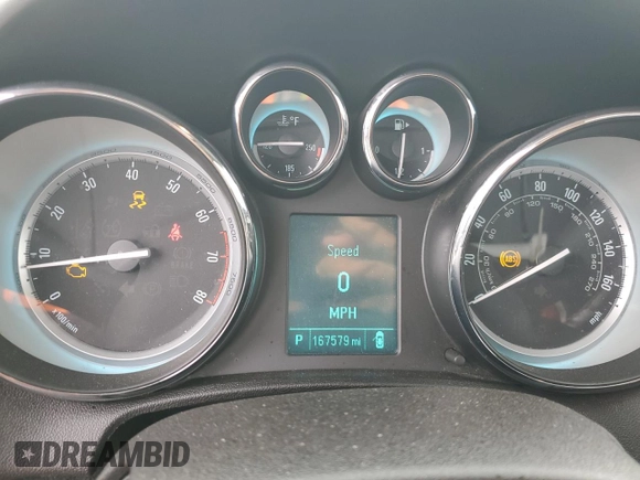 2015 Buick Verano Group z VIN 1G4PS5SK4F4169911, wystawiony jako Copart lot #50196645 z przebiegiem 167 579 mil mil oraz Szkoda całkowita • Salvage title. Historia ofert i sprzedaży dostępna na DreamBid. Obrazek 9.