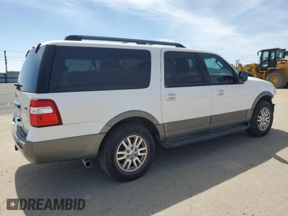 2011 Ford Expedition Max XLT with VIN 1FMJK1J57BEF18381, listed as a Copart auction lot 57161685 with 117,950 mi miles and Salvage title. Bid and sale history available at DreamBid. Image 3.