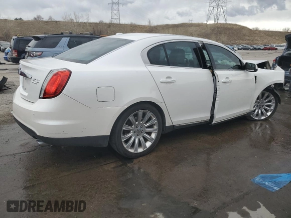 2011 Lincoln MKS EcoBoost z VIN 1LNHL9FT7BG609026, wystawiony jako Copart lot #47574345 z przebiegiem 162 409 mil mil oraz Szkoda całkowita • Salvage title. Historia ofert i sprzedaży dostępna na DreamBid. Obrazek 3.