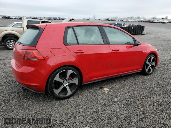 2015 Volkswagen Golf GTI Autobahn with VIN 3VW4T7AU3FM001424, listed as a Copart auction lot 51743355 with 103,116 mi miles and Salvage Title. Bid and sale history available at carsss.com. Image 3.