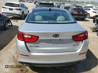2015 Kia Optima EX with VIN 5XXGN4A7XFG478615, listed as a Copart auction lot 50950514 with 57,003 mi miles and Salvage Title. Bid and sale history available at DreamBid. Image 6.