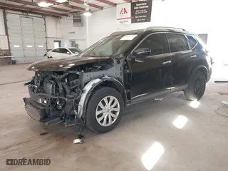 2017 Nissan Rogue SV with VIN KNMAT2MV7HP576071, listed as a IAAI auction lot 41641729 with 110,219 mi miles. Bid and sale history available at carsss.com. Image 20.
