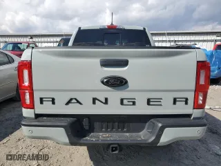 2023 Ford Ranger XL with VIN 1FTER4FH7PLE00968, listed as a Copart auction lot 46299805 with 25,262 mi miles and Salvage Title. Bid and sale history available at carsss.com. Image 6.