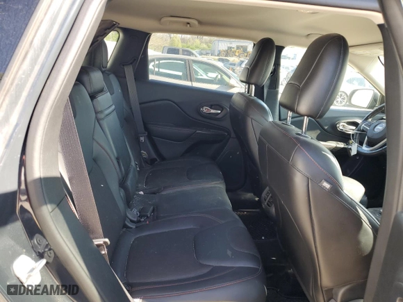 2016 Jeep Cherokee Trailhawk with VIN 1C4PJMBS3GW335696, listed as a Copart auction lot 51296835 with 115,591 mi miles and Salvage Title. Bid and sale history available at carsss.com. Image 10.