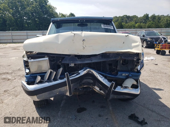 1990 Ford F-150 with VIN 1FTDF15N7LNA52632, listed as a Copart auction lot 60468495 with 8,445 mi miles and Salvage title. Bid and sale history available at DreamBid. Image 5.