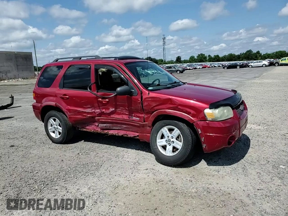 2007 Ford Escape Hybrid with VIN 1FMCU59H97KA39123, listed as a Copart auction lot 61621604 with 162,149 mi miles and Salvage Title. Bid and sale history available at carsss.com. Image 11.
