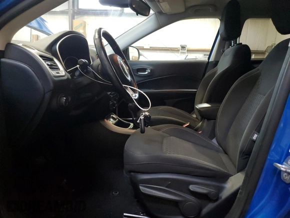 2021 Jeep Compass Sport with VIN 3C4NJCAB3MT598775, listed as a Copart auction lot 57659685 with 39,444 mi miles and Clean title. Bid and sale history available at DreamBid. Image 7.
