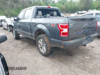 2018 Ford F-150 XL with VIN 1FTEW1CP2JFB50192, listed as a IAAI auction lot 41946675 with 154,934 mi miles. Bid and sale history available at carsss.com. Image 3.