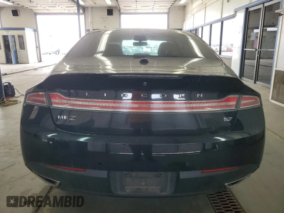 2015 Lincoln MKZ with VIN 3LN6L2GK6FR621994, listed as a Copart auction lot 54855395 with 150,516 mi miles and Clean Title. Bid and sale history available at carsss.com. Image 6.