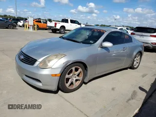 2004 Infiniti G35 w/Leather with VIN JNKCV54E44M818877, listed as a Copart auction lot 74137974 with Not Provided miles and Non Repairable. Bid and sale history available at DreamBid. Image 1.