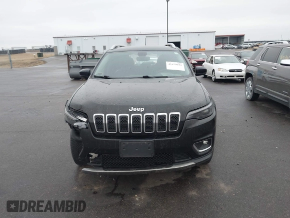 2019 Jeep Cherokee Limited with VIN 1C4PJMDX7KD418271, listed as a IAAI auction lot 41679371 with 53,914 mi miles. Bid and sale history available at carsss.com. Image 13.