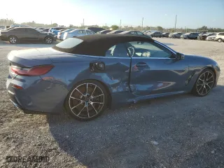 2019 BMW 8 Series M850i xDrive with VIN WBAFY4C50KBX39181, listed as a Copart auction lot 43533615 with 0 mi miles and Salvage Title. Bid and sale history available at carsss.com. Image 3.