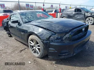 2014 Ford Mustang GT with VIN 1ZVBP8CF3E5201000, listed as a IAAI auction lot 41957394 with 73,473 mi miles and . Bid and sale history available at DreamBid. Image 1.