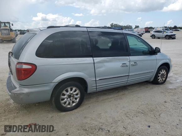 2001 Chrysler Town & Country LXi with VIN 2C8GP54L71R107953, listed as a Copart auction lot 71823714 with 116,134 mi miles and Non Repairable. Bid and sale history available at DreamBid. Image 3.