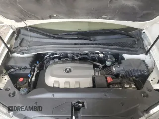 2013 Acura MDX with VIN 2HNYD2H22DH516848, listed as a Copart auction lot 53938695 with 105,633 mi miles and Salvage Title. Bid and sale history available at carsss.com. Image 12.
