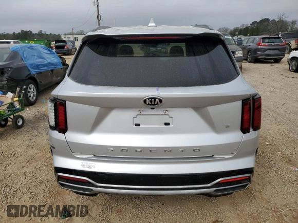 2021 Kia Sorento S with VIN 5XYRL4LC0MG035388, listed as a Copart auction lot 49091945 with 73,652 mi miles and Non Repairable. Bid and sale history available at DreamBid. Image 6.