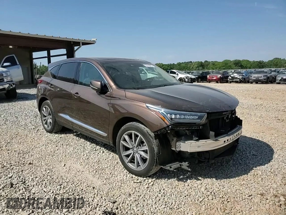 2019 Acura RDX Technology с VIN 5J8TC1H5XKL017448, выставлен на аукционе Copart как лот 53516815 с пробегом 96 730 миль миль и Списание • Salvage title. История ставок и продаж доступна на DreamBid. Изображение 11.
