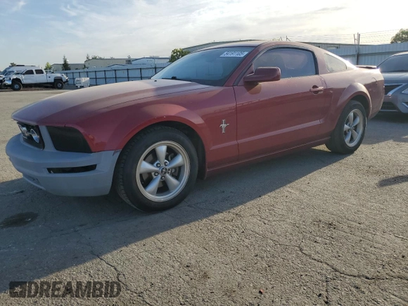 2008 Ford Mustang Deluxe with VIN 1ZVHT80NX85171791, listed as a Copart auction lot 54191105 with 167,800 mi miles and Clean Title. Bid and sale history available at carsss.com. Image 1.