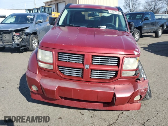 2008 Dodge Nitro R/T with VIN 1D8GU58658W102624, listed as a Copart auction lot 44599285 with 116,920 mi miles and Salvage Title. Bid and sale history available at DreamBid. Image 5.